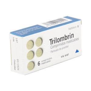 Trilombrin 6 comprimidos masticables