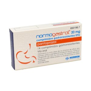 Normogastrol 20 mg 14 comprimidos gastrorresistentes