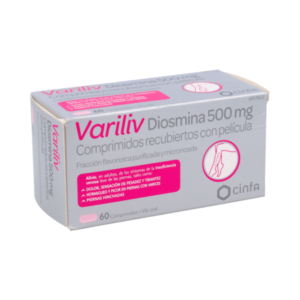 Varliv diosmina 500 mg