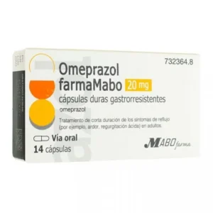 Omeprazol farmaMABO 20 mg 14 cápsulas