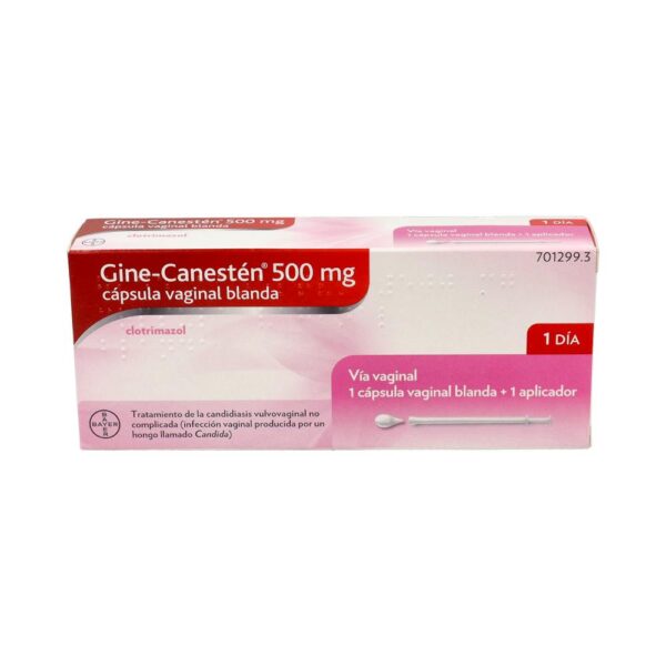 Gine Canesten 500 mg 1 cápsula vaginal