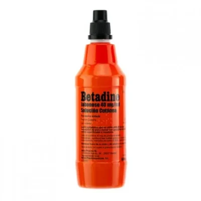 Betadine Jabonoso 40 mg/ml Solución Cutánea