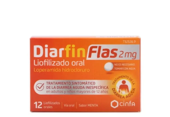 Diarfin Flas 2 mg 12 liofilzados orales