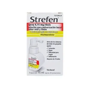 Strefen spray 8,75 mg/dosis 15 ml